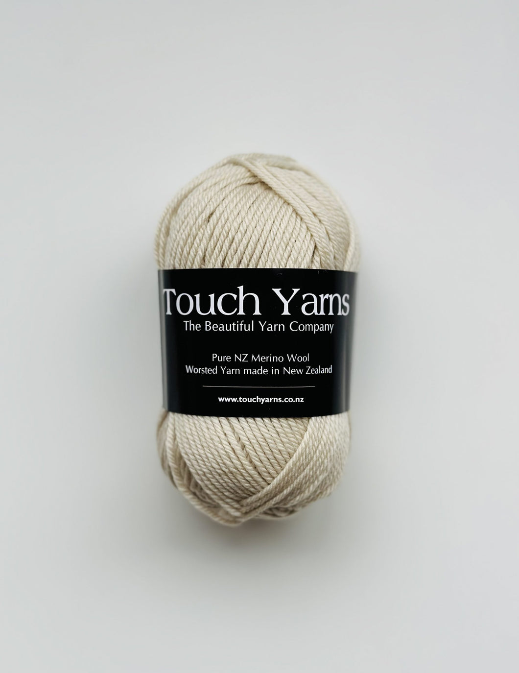 pure merino 8ply - oatmeal