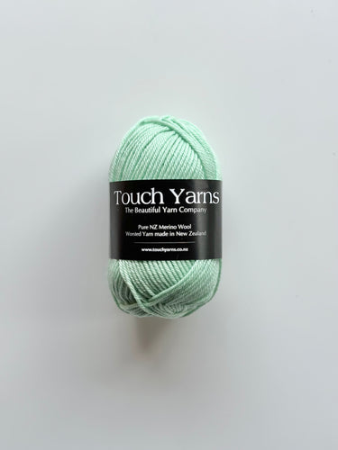 pure merino 8ply - mint