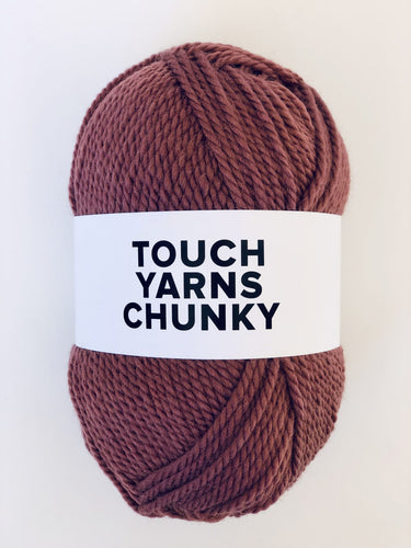 chunky yarn vintage rose