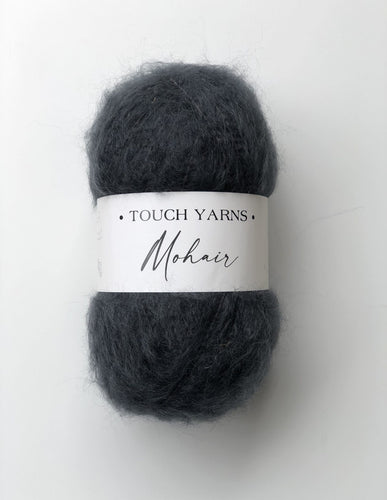 mohair 12ply charcoal