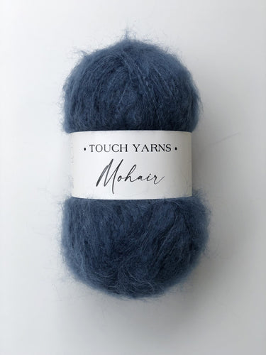 mohair 12ply denim