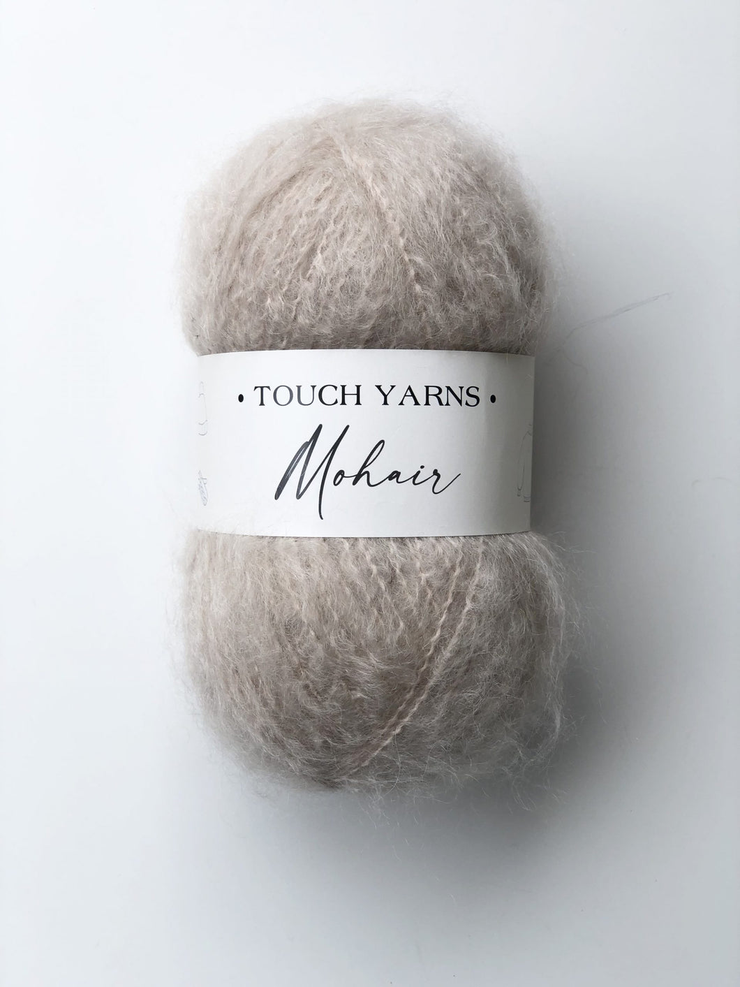 mohair 12ply oatmeal