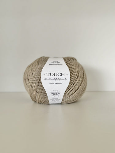 possum yarn natural