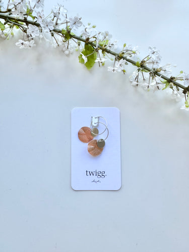 twigg - flynn disc earrings - best seller