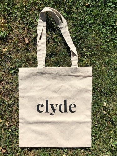 clyde tote bag - black